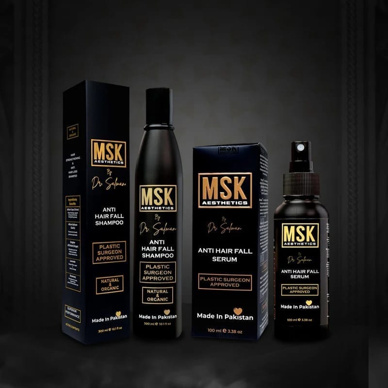MSK Anti Hair Fall Shampoo and Serum